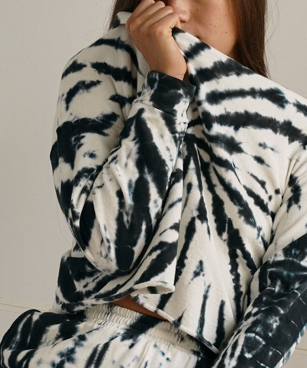 Recycled Cotton Vintage Tie-dye sweat sets