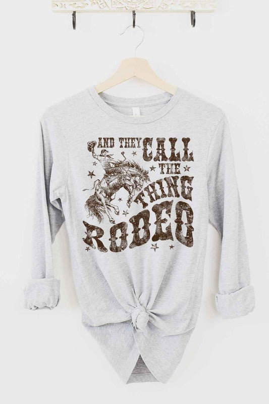 WESTERN RODEO COWBOYS LONG SLEEVE TEE