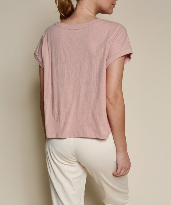 RECYCLED COTTON  PLAIN CROP