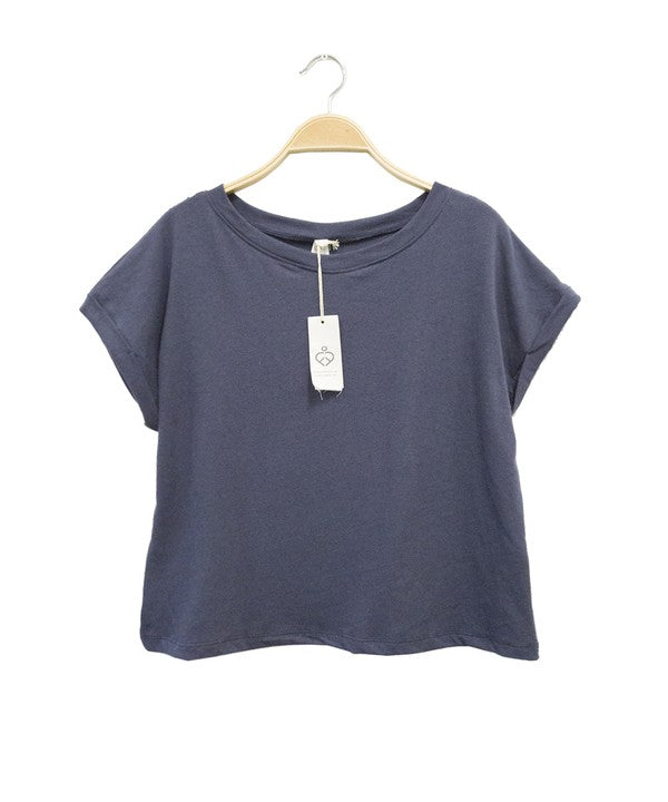 RECYCLED COTTON  PLAIN CROP